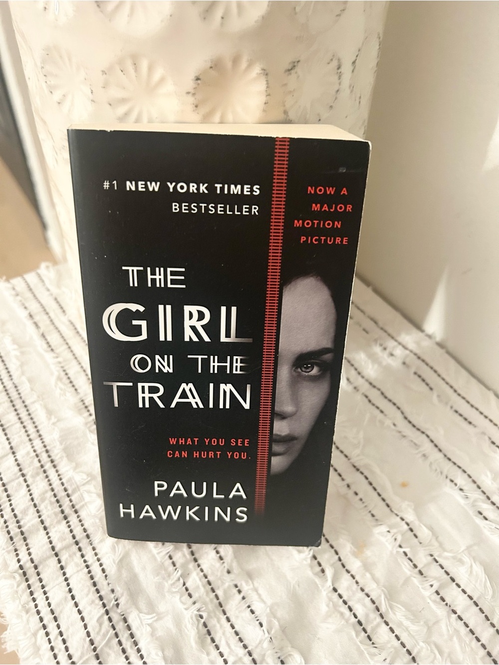 The Girl on the Train Paperback by Paula Hawkins Thriller Mystery Novel Book